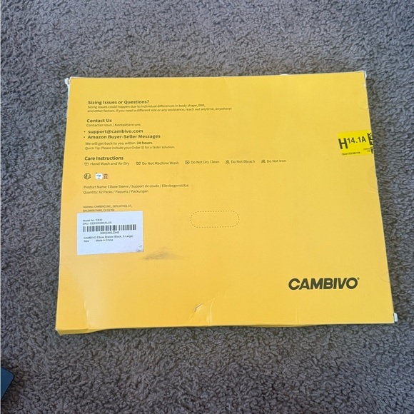 Cambivo 2 elbow sleeves new in box size XL - Picture 4 of 5